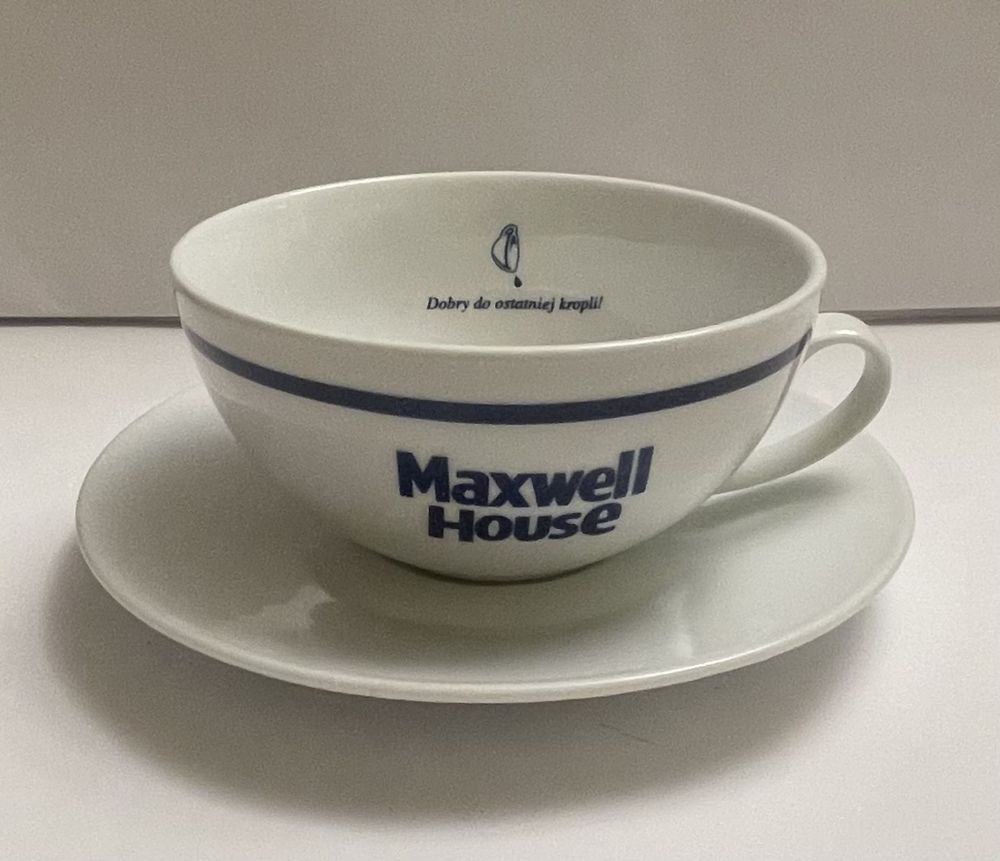 Filiżanka porcelanowa Maxwell House kolekcjonerska