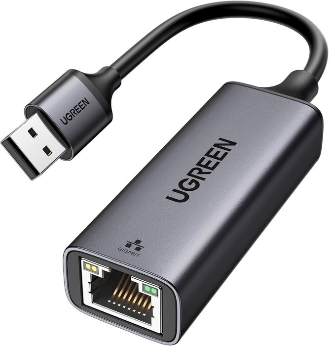 UGREEN CM209 Adapter USB LAN 1000 Mbps USB 3.0 RJ45 Ethernet adapter