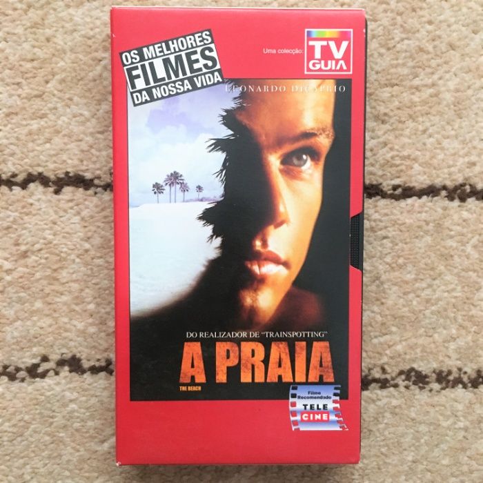 Filme VHS Cassette - A Praia, 2000