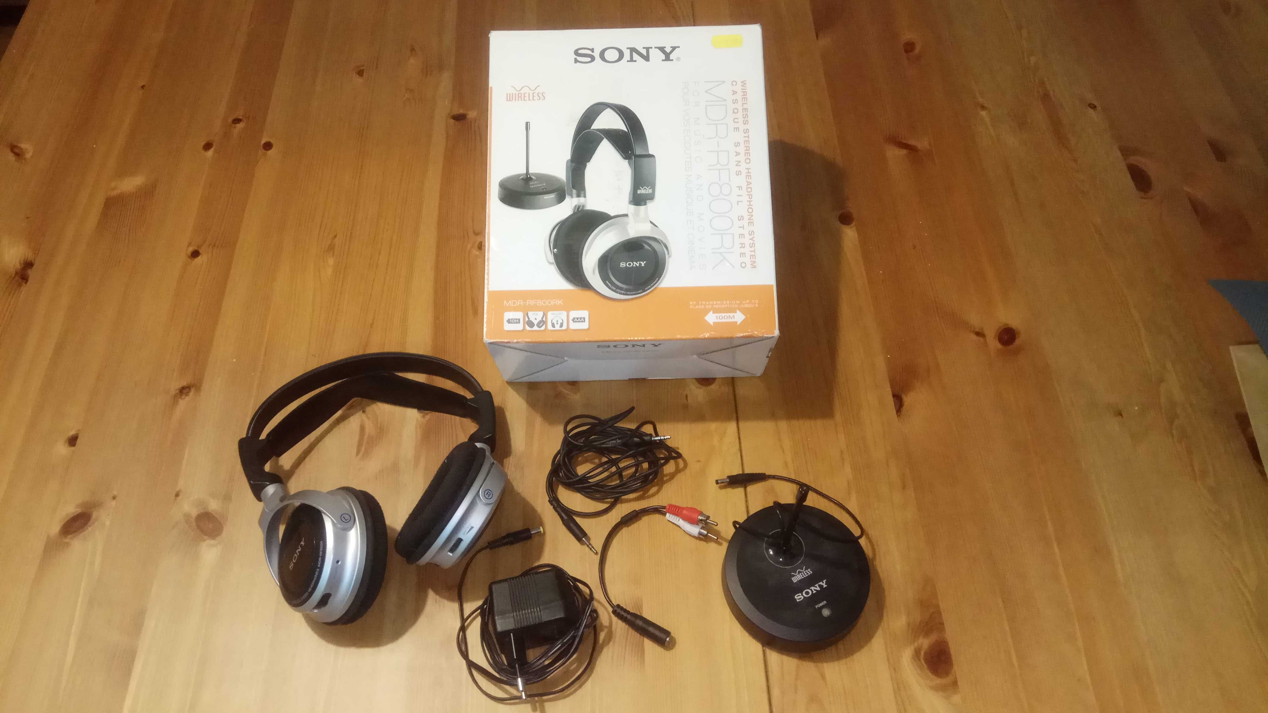 Słuchawki bezprzewodowe SONY MDR-RF800RK