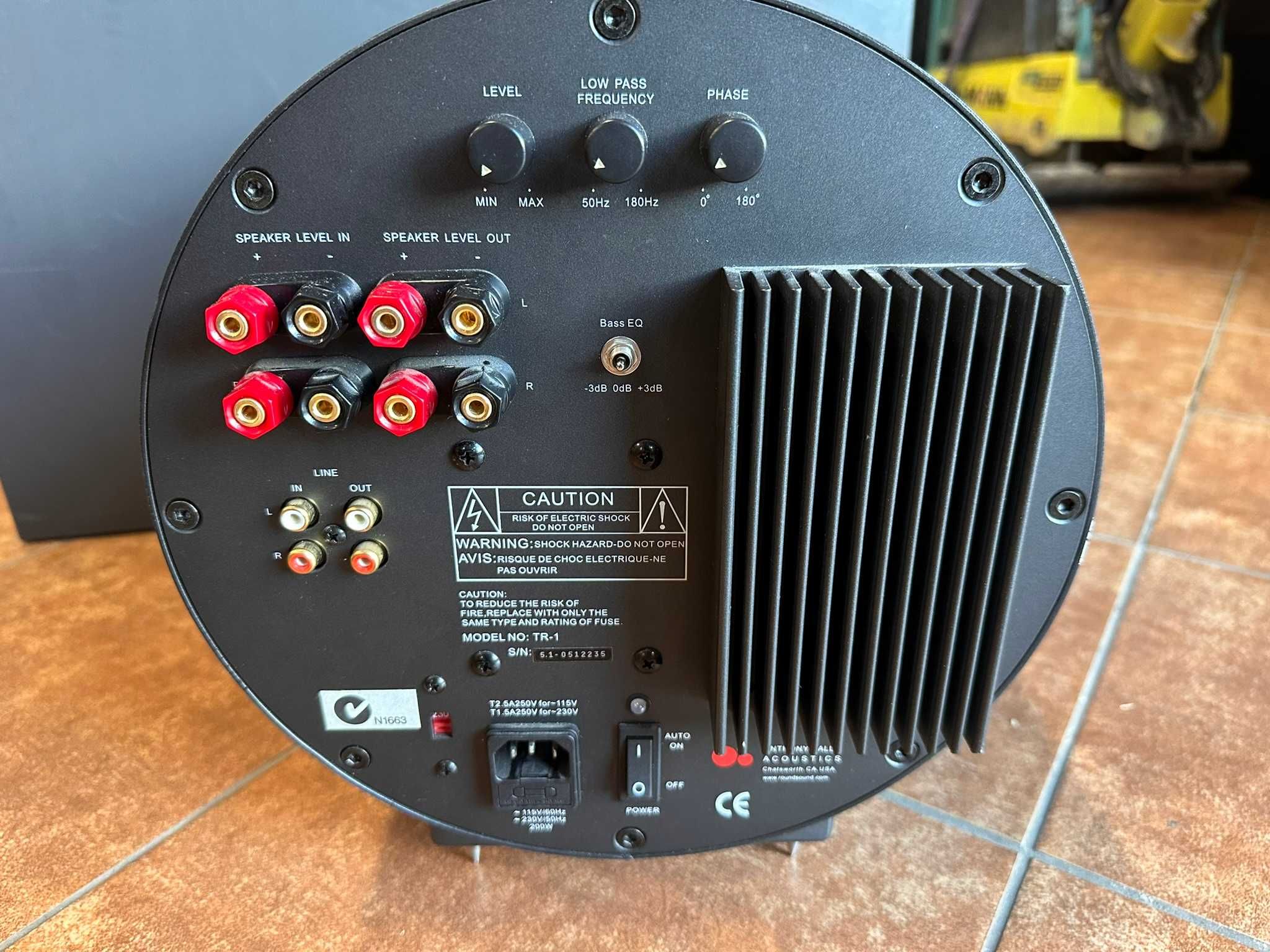 Subwoofer Anthony Gallo Acoustics TR-1 o mocy 100W
