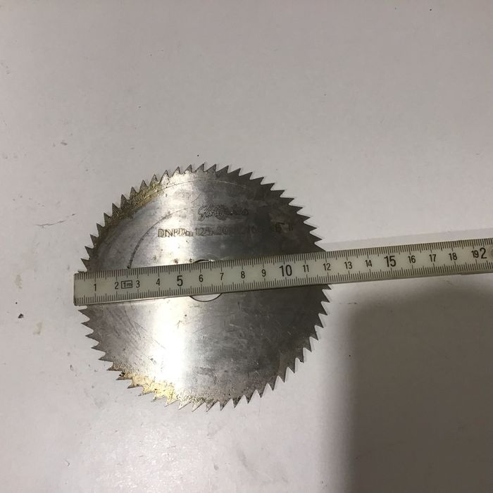 Frez piłkowy tarczowy Nowy Globus DNPDa 125x20x1.2 / 60 KB 3 sztuki