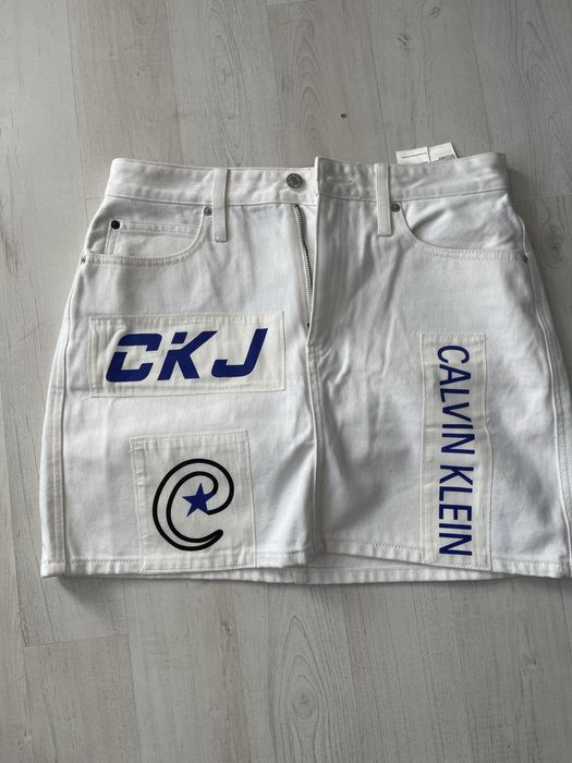Spodniczka jeans Calvin Klein