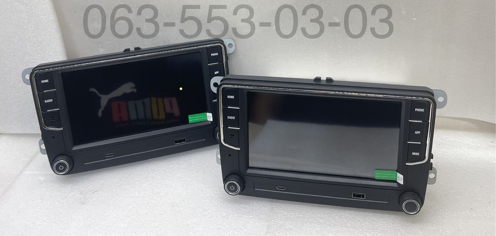 Volkswagen магнитола (как RCD RNS) Мощная 4/64Gb CarPlay DSP Качество!