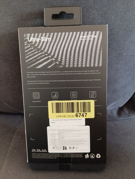 Etui Case Ultra Slim Pitaka do Samsung Galaxy S25 NOWE TANIO ORYGINAŁ