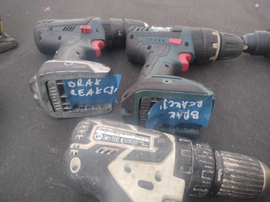 Pakiet Zestaw Elektronarzędzi | Używane | Uszkodzone | Sprawdź | HIT