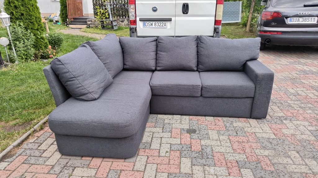 Narożnik.i wypoczynek z funkcją spania