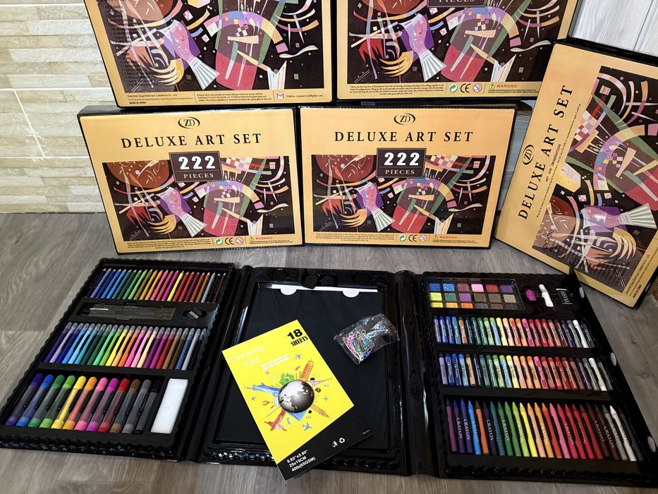 Набір для малювання 222 предмети