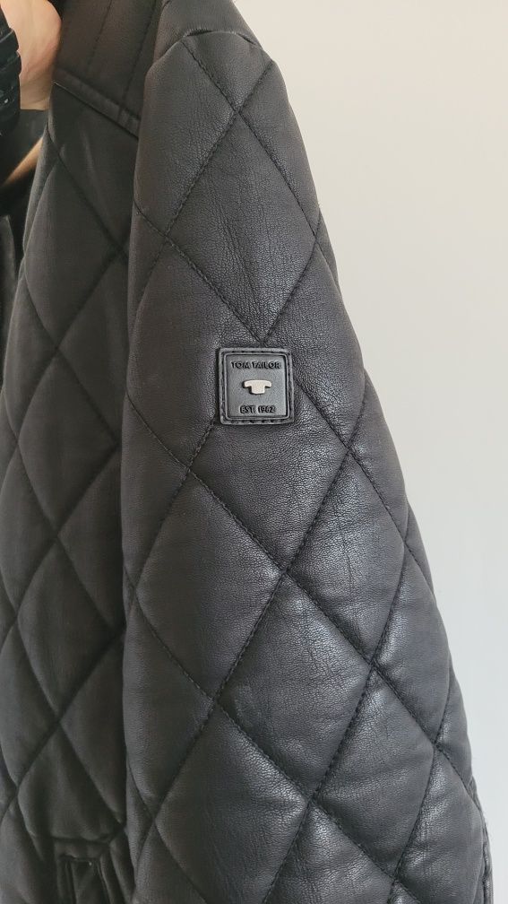 Kurtka z ekoskóry Tom Tailor rozmiar M/L