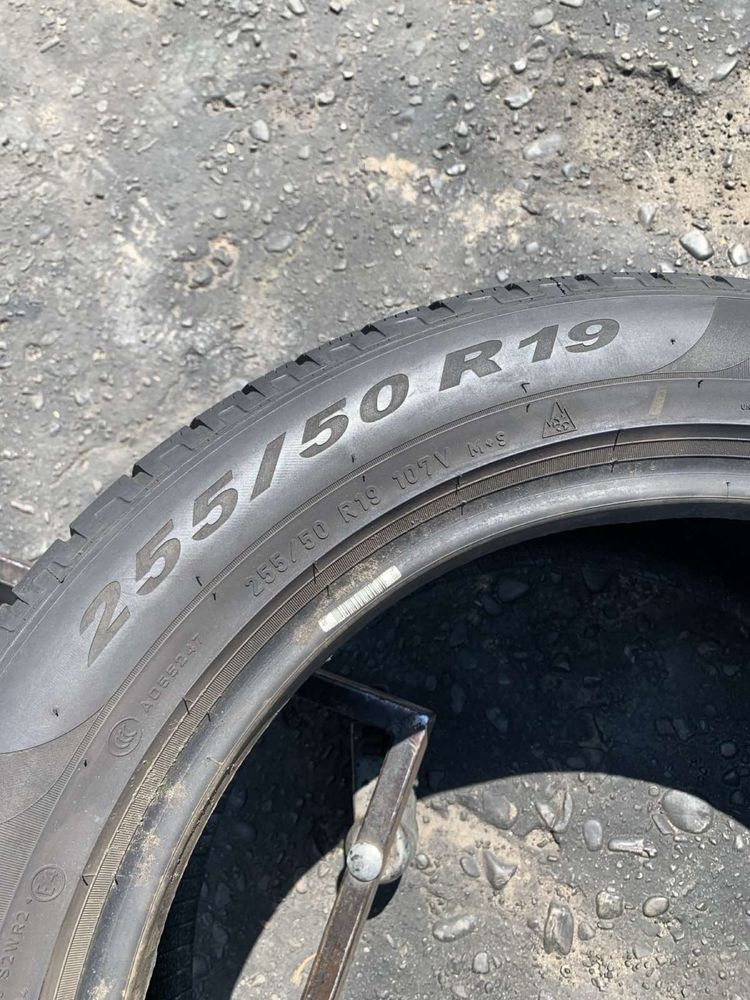 Шини 255/50 R19 пара Pirelli  2022p зима 7,4мм