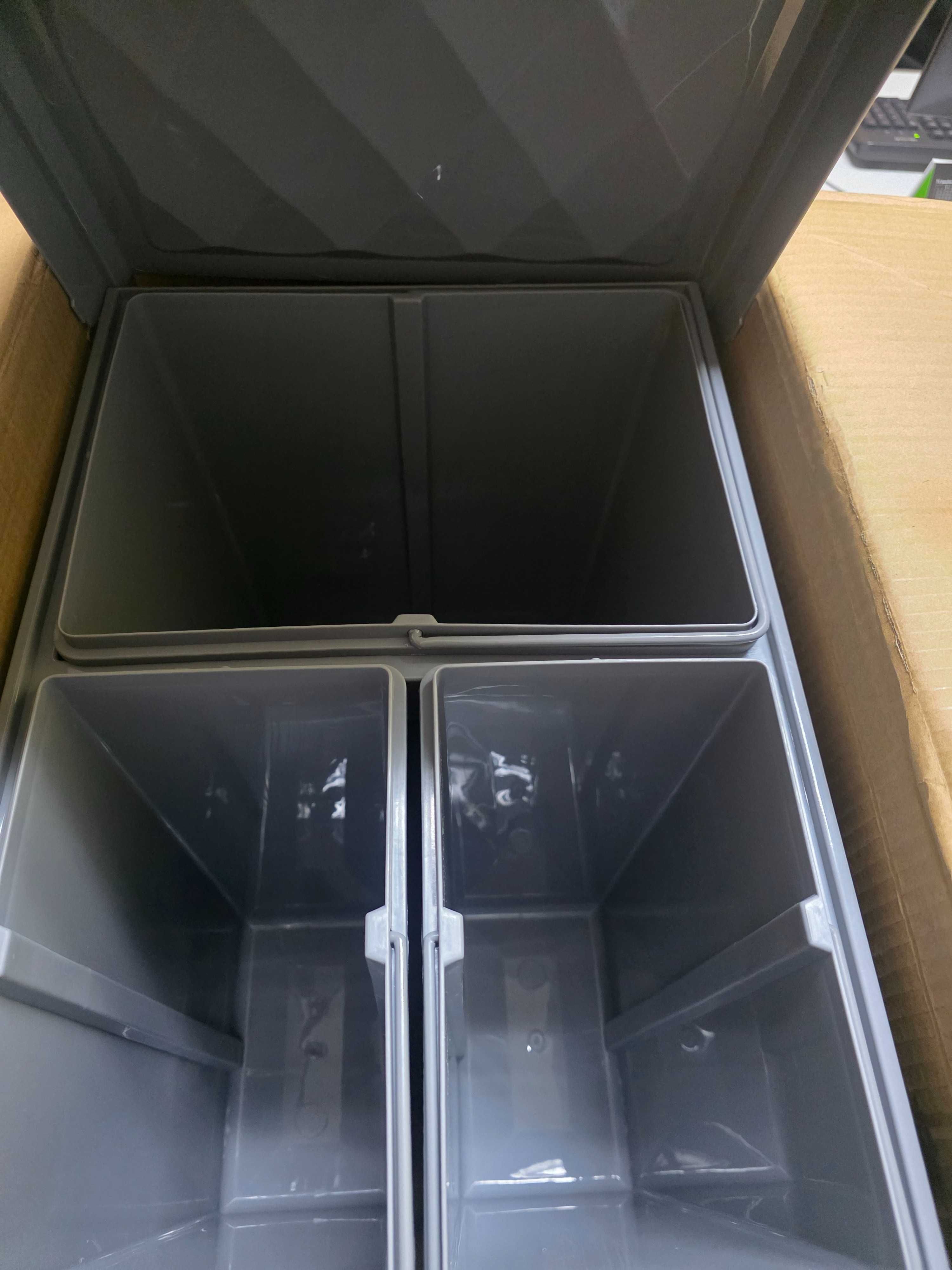 Caixote lixo de reciclagem,  deslizante,  para móvel novo