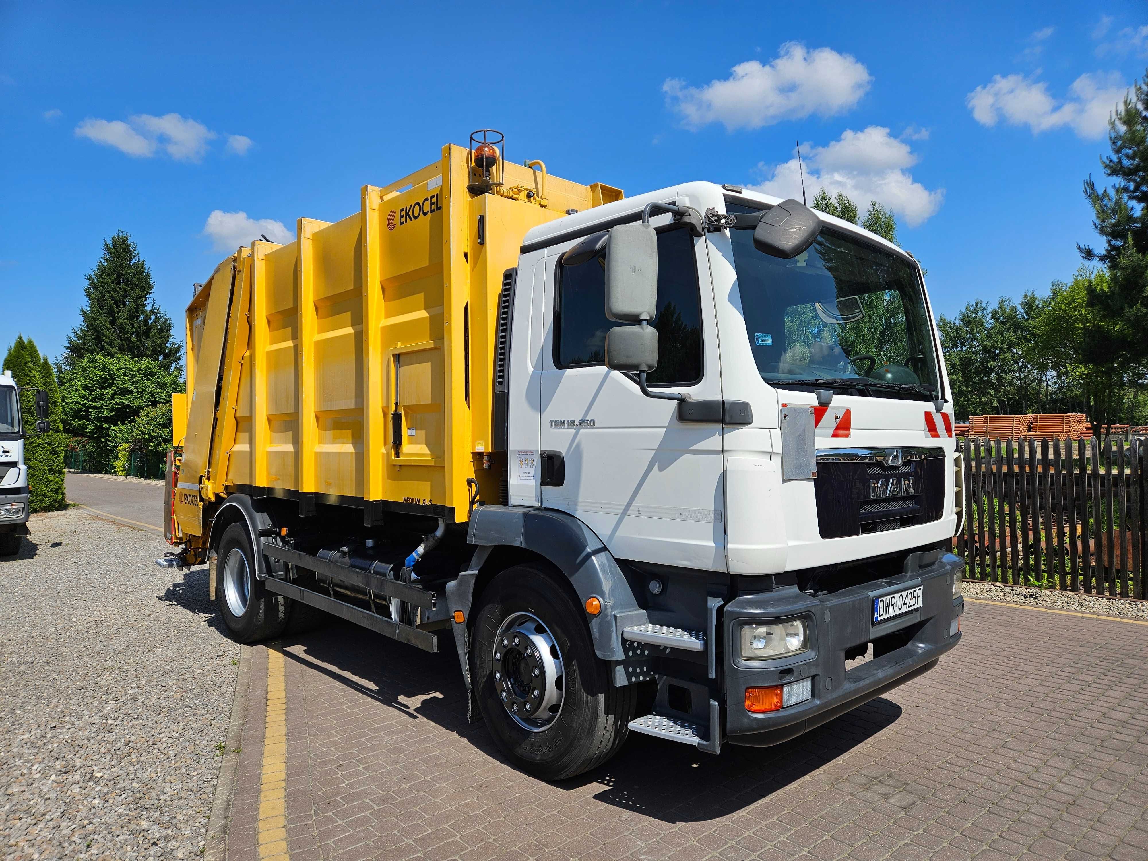 Śmieciarka MAN TGM 18.250  2013r  226000km