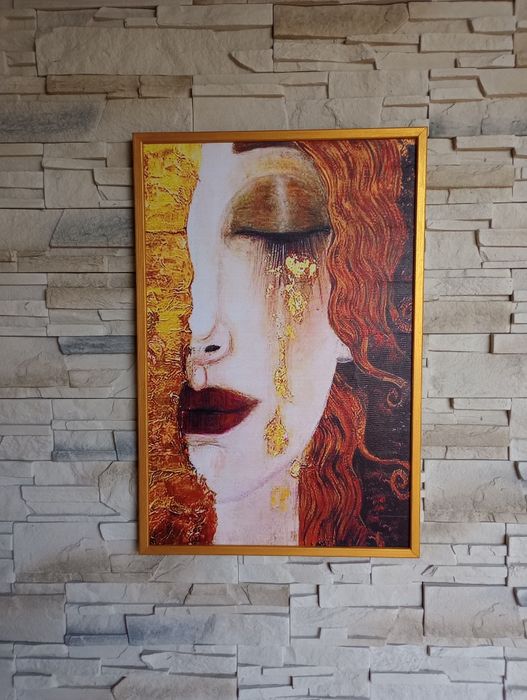 Obraz na płótnie ,Złote łzy. Anne–Marie Zilberman, 60x40