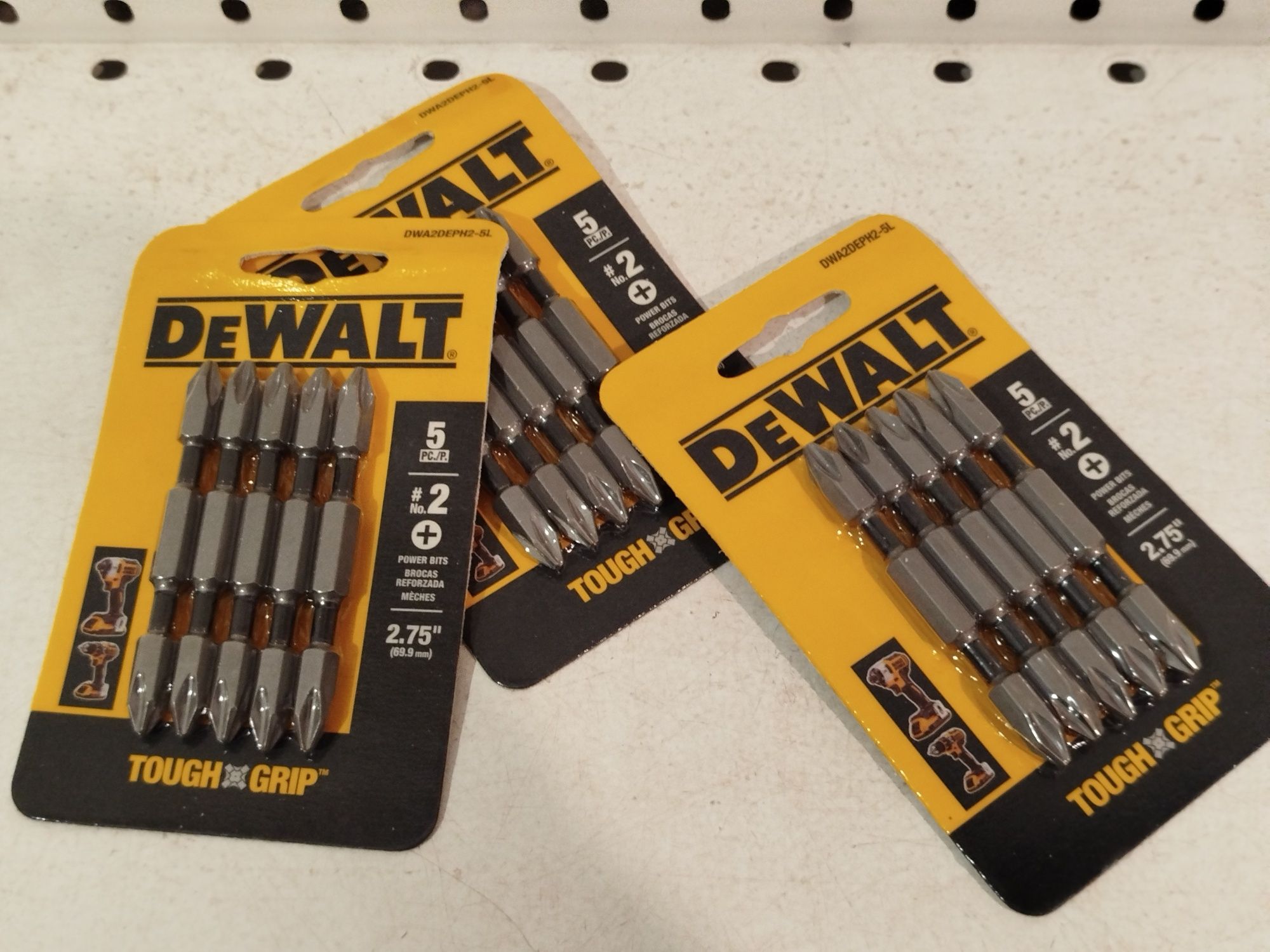 DeWalt DWA2DEPH2-5L набiр ударних біт PH2 Оригінал США