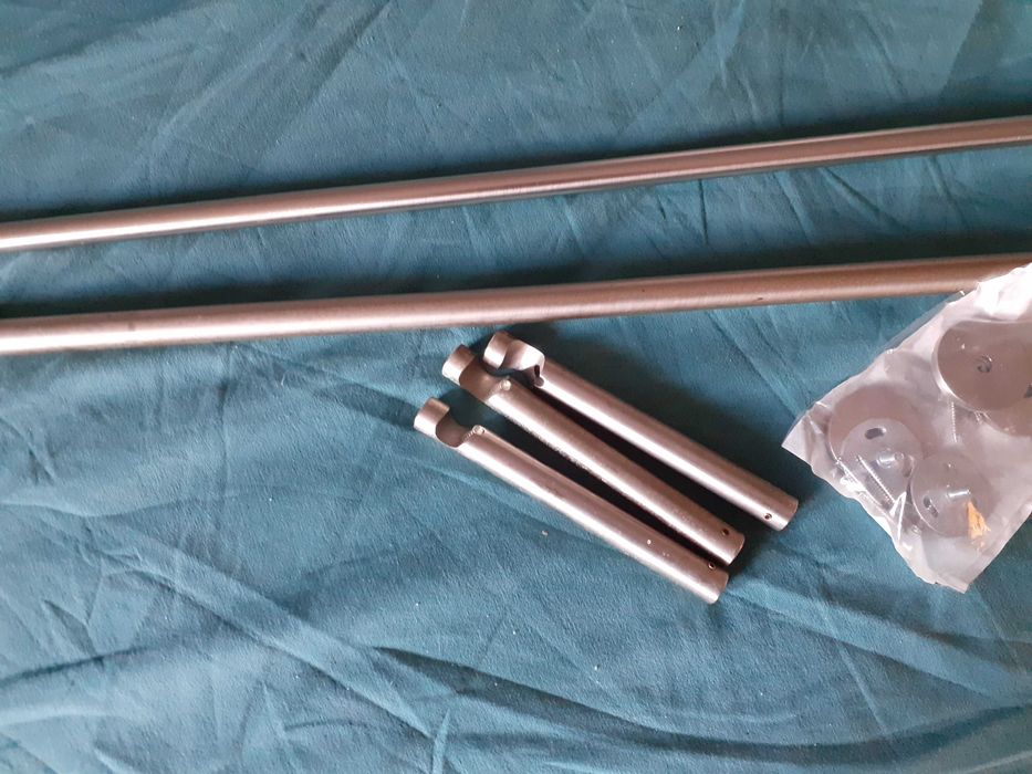 karnisz metalowy  pojedyńczy dł. 3,25 m