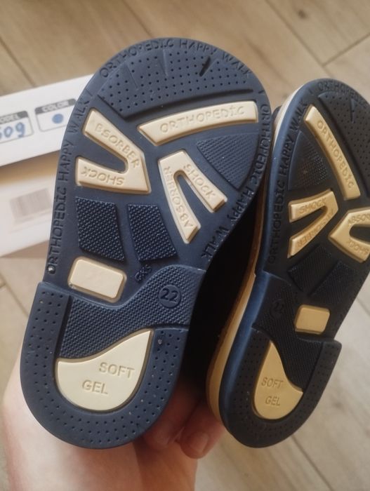 Ортопедичні сандалі KODO 22розміру кожані