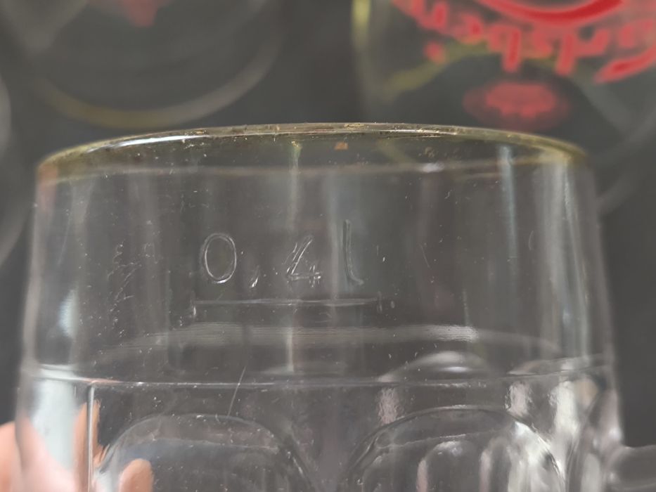 4 Canecas de Cerveja Carlsberg.
Conjunto de quatro canecas de cerveja