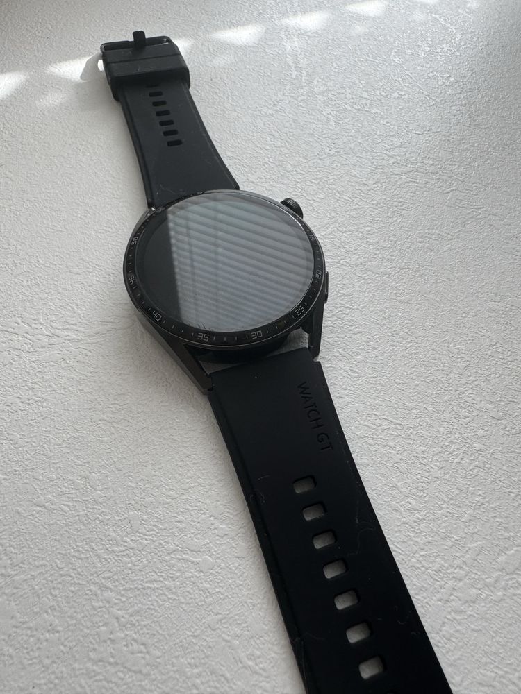 Smartwatch męski Huawei Watch GT 3 czarny jak nowy