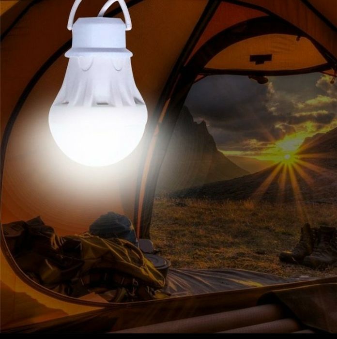 Lâmpada Led USB campismo, pesca...