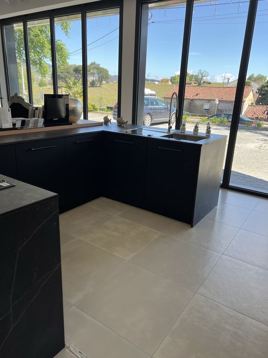 Cozinha Fenix e Dekton