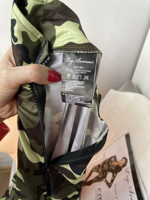 Strój wojskowy komplet molo leg avenue seksowny strój