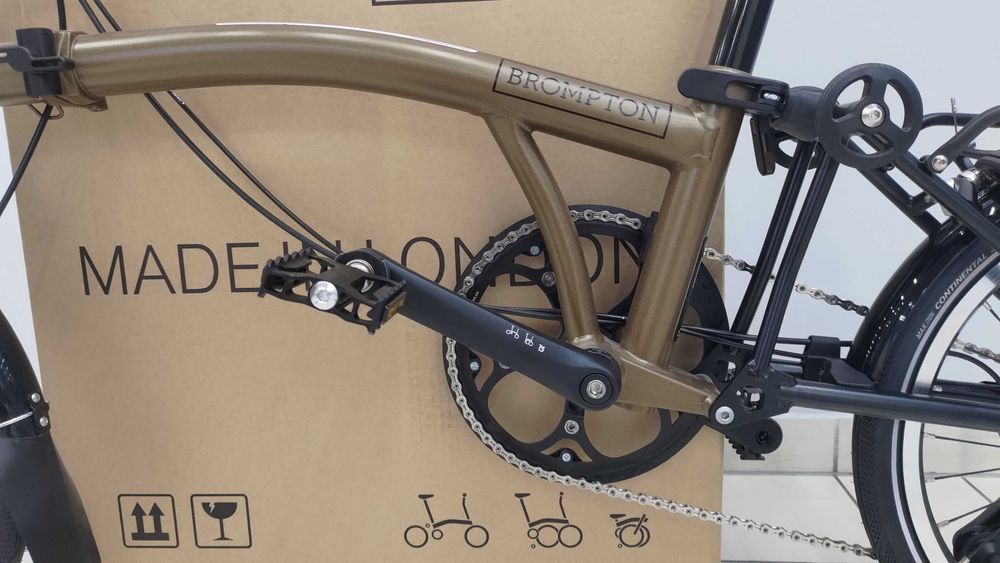 Brompton P-Line H4R Bronze Sky Metallic, oficjalny dealer, FV 23%
