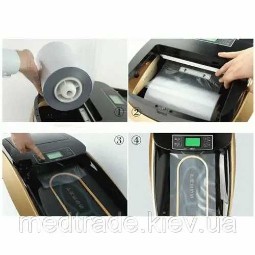 Термопленка для одевания бахил, термоплівка в бахілатор