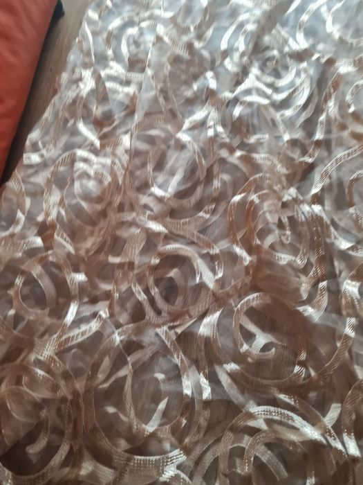 Firanka na duże okno