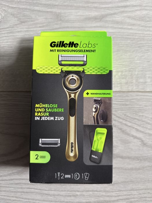 Gillette Labs новий чоловічий станок для бриття  з 2 касетами