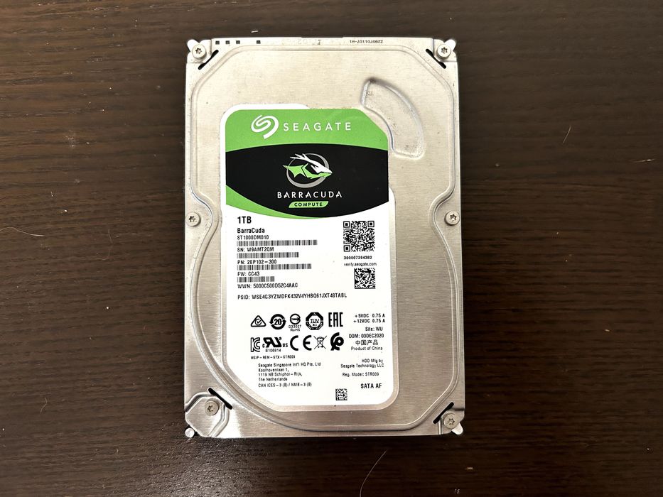 Dysk twardy Seagate Barracuda 1TB Sata III 3,5"