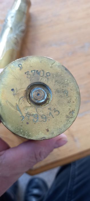 Łuski 1913/1914 kaliber 37 mm sztuka okopowa