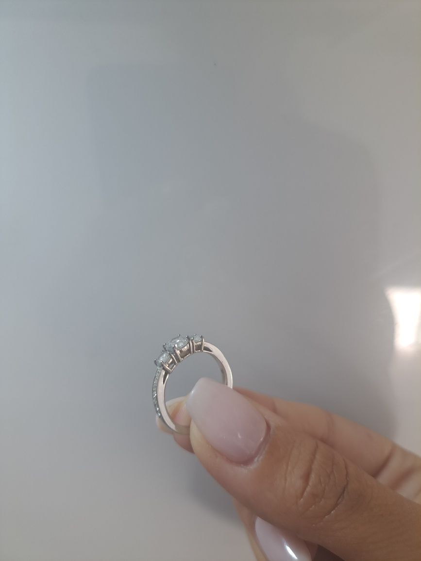 Anel Attract Trilogy Swarovski