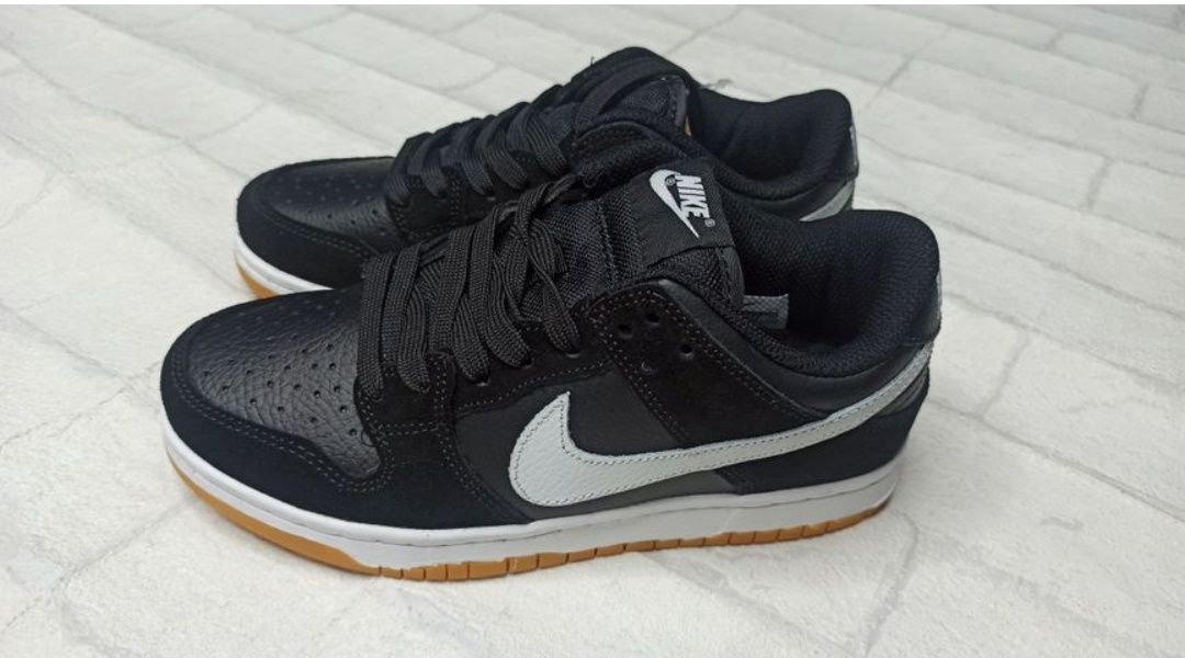Кроссовки nike sb dunk low pro черные 625-1