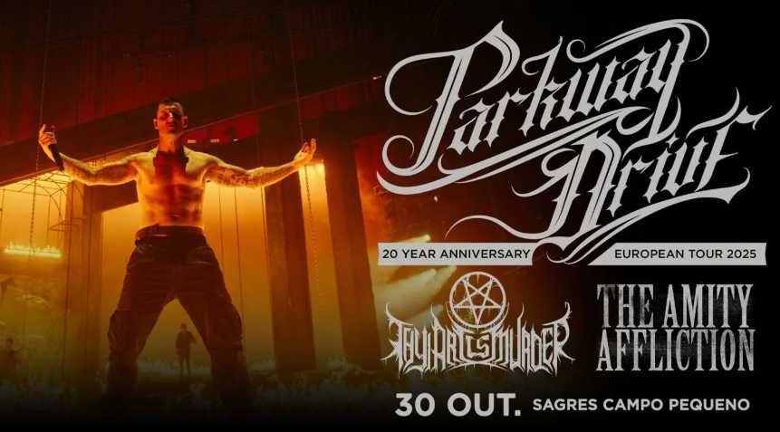 2 Bilhetes Parkway Drive para HOJE - AGORA 19H Sagres Campo Pequeno!