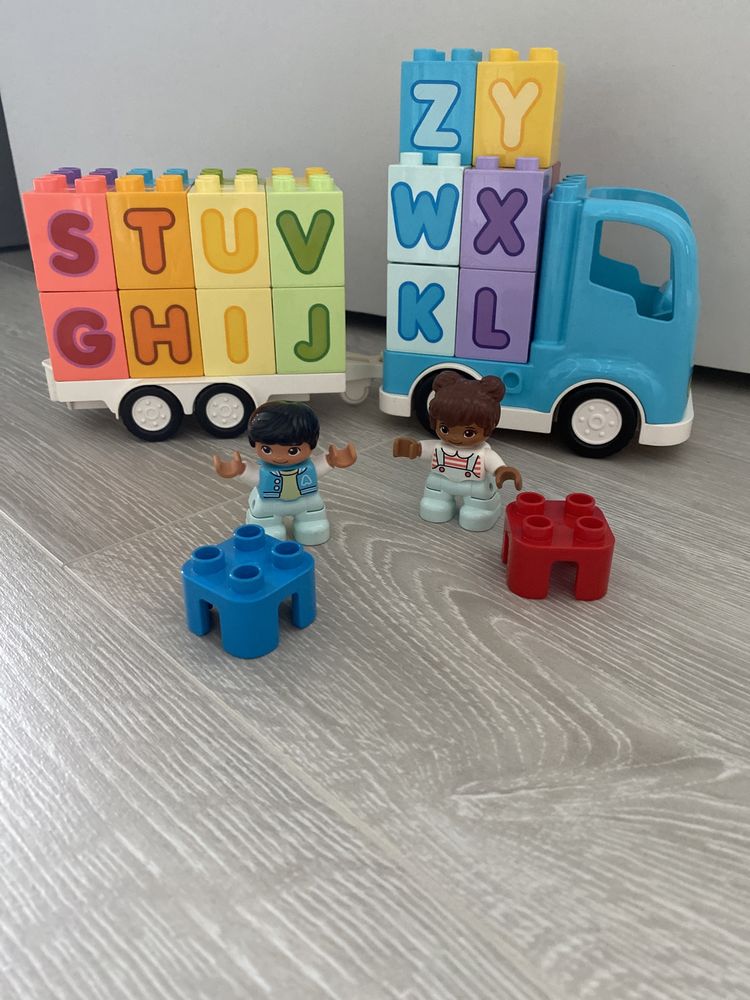 Lego duplo 10915 ciężarówka z alfabetem