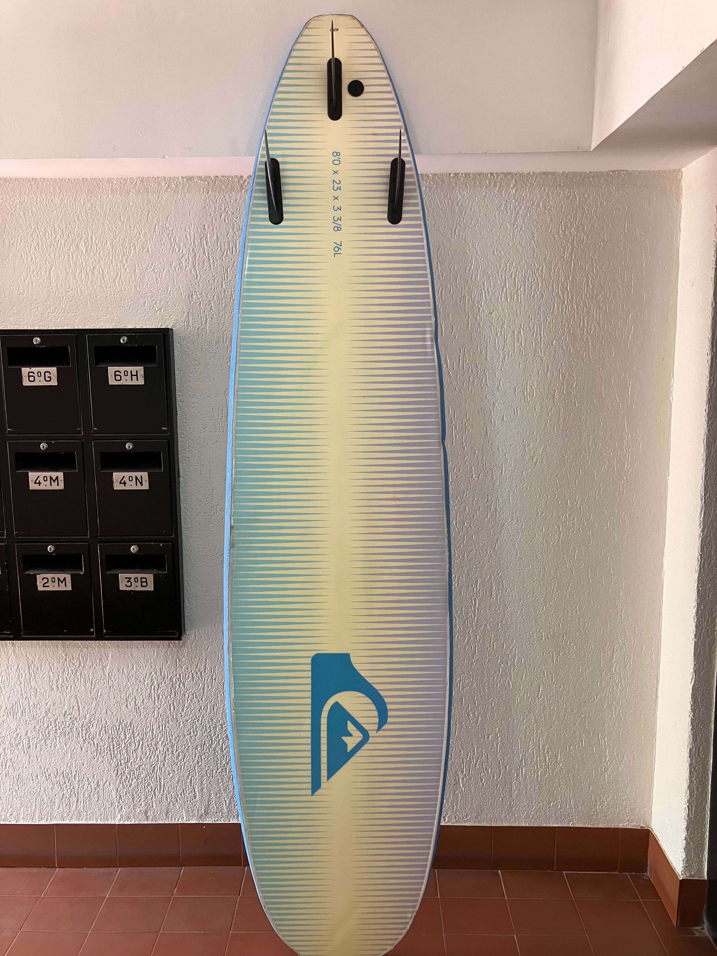 Prancha de surf soft board quicksilver