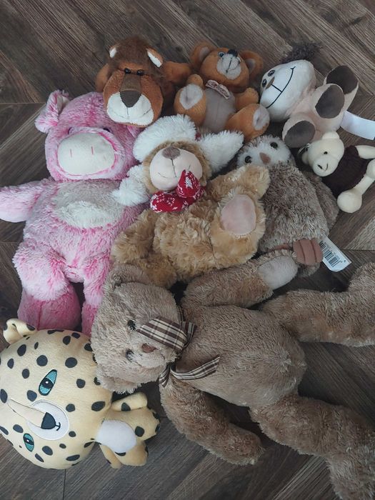 Zsstaw misiów, zestaw pluszaków