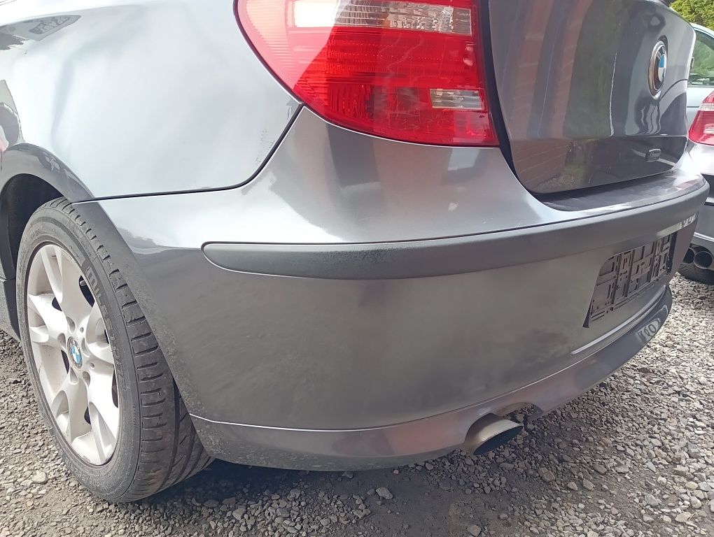 Kpl tył BMW E87 E81 SPARKLING GRAPHITE A22/ A22 klapa zderzak lampa