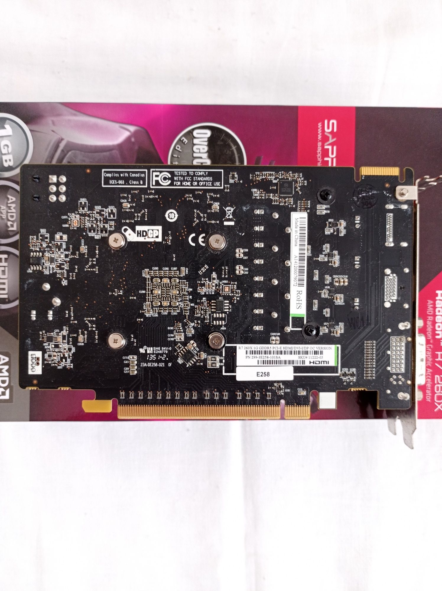 Sapphire radeon R7 260x