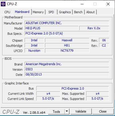 Płyta główna Mini ITX ASUS H81I-PLUS LGA 1150