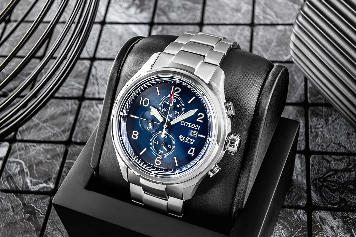 zegarek męski citizen super titanium eco-drive ca0810-88l + box