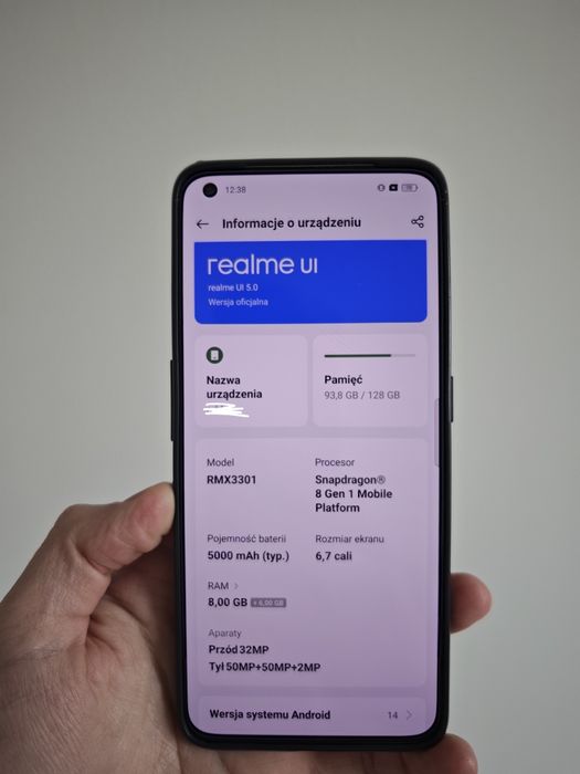 Realme GT2 PRO - 8/128 - Zielony - Wrocław