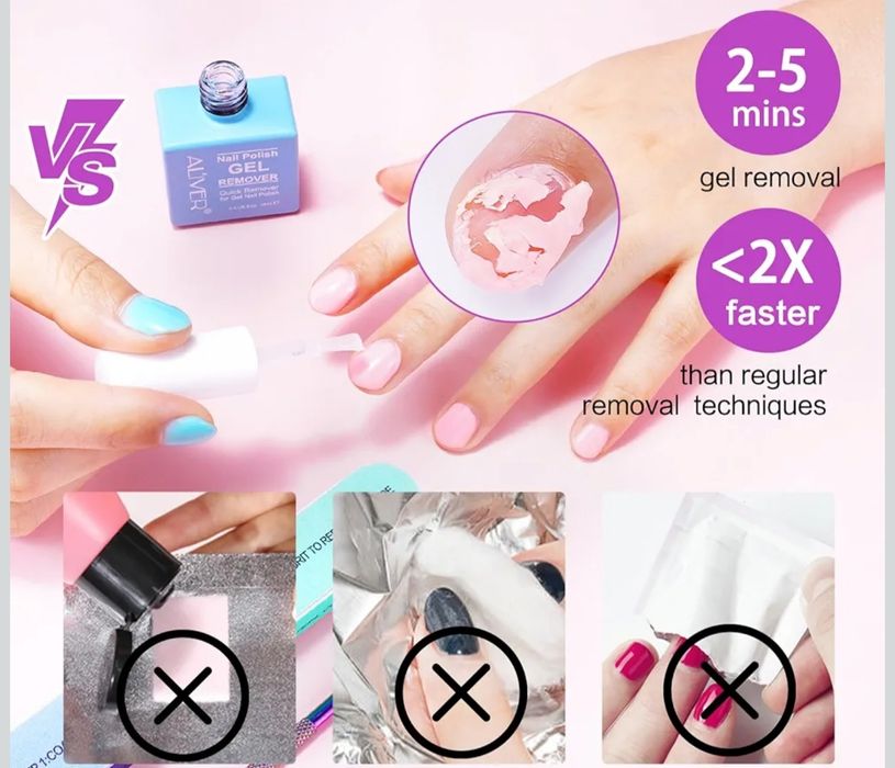 Środek do usuwania lakieru do paznokci