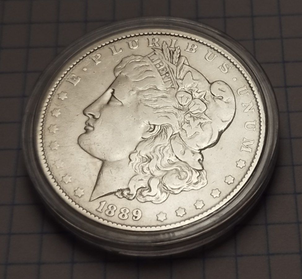 1 долар США 1889 Долар Моргана 26.73г