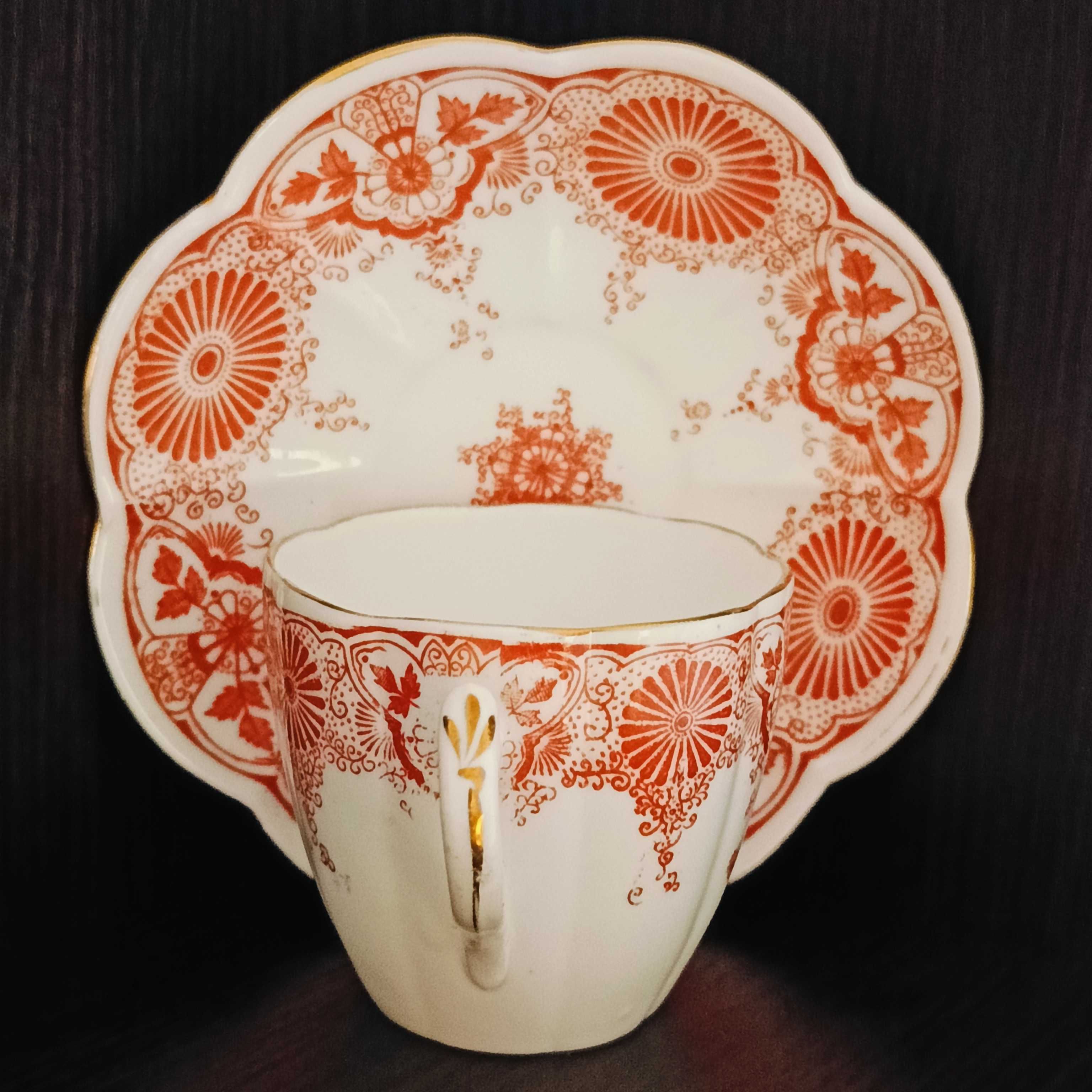 **ANTYCZNA porcelana filiżanka Wileman & Co 1872+