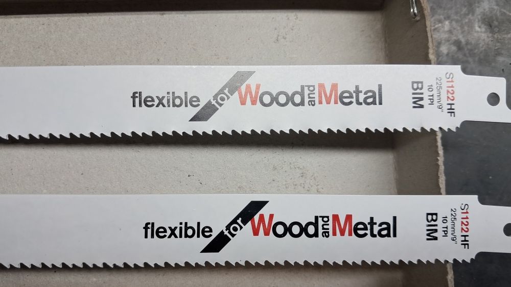 Brzeszczot do drewna i metalu S1122HF Bosch 5 szt