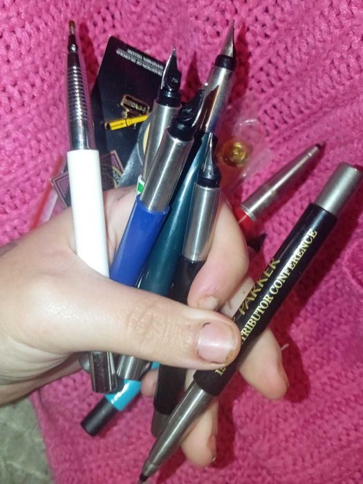 Canetas e pins Parker