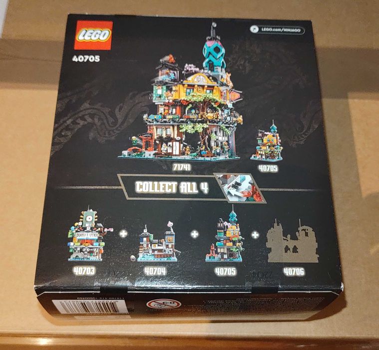 LEGO 40705 Ninjago - Ogrody mikro-miasta NINJAGO