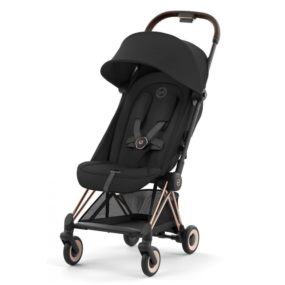 Новая модель 2025 !Коляска cybex coya шасси Gold rose