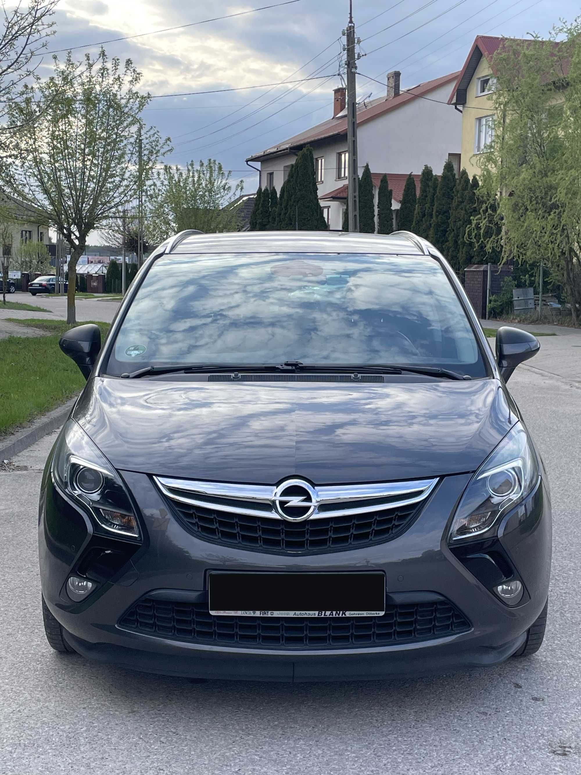 Opel Zafira 1.4T 140KM 2012r 7-Foteli, Klimatronic, Parktronik, Serwis